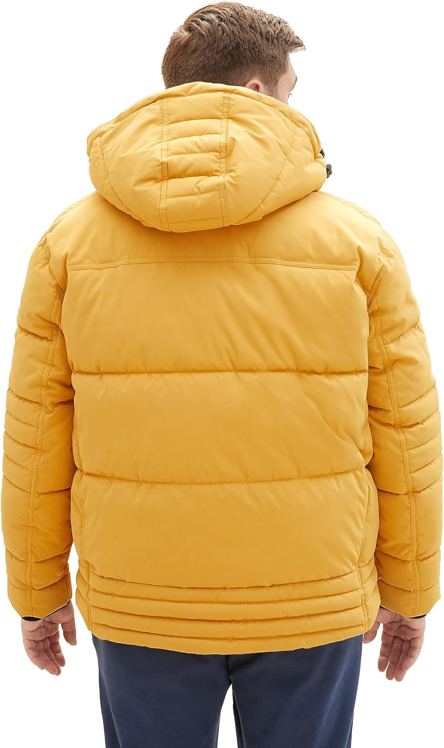 TOM TAILOR Herren Winterjacke mit Abnehmbarer Kapuze 5XL 10533 - Golden Fall, 5XL 10533 - Golden Fal