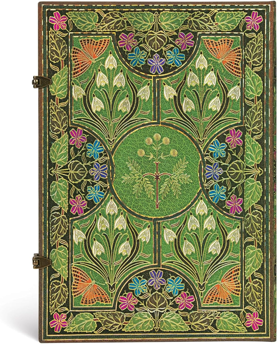 Paperblanks Blühende Poesie Notizbuch Grande Unliniert, Grande (300 x 210) Geblümt, Geblümt