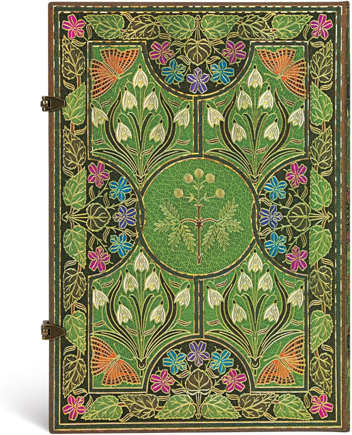 Paperblanks Blühende Poesie Notizbuch Grande Unliniert, Grande (300 x 210) Geblümt, Geblümt