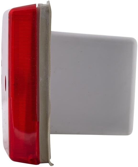 HELLA - Nebelschlussleuchte - Halogen - 24/12V - Einbau - Lichtscheibenfarbe: rot - Stecker: Flachst
