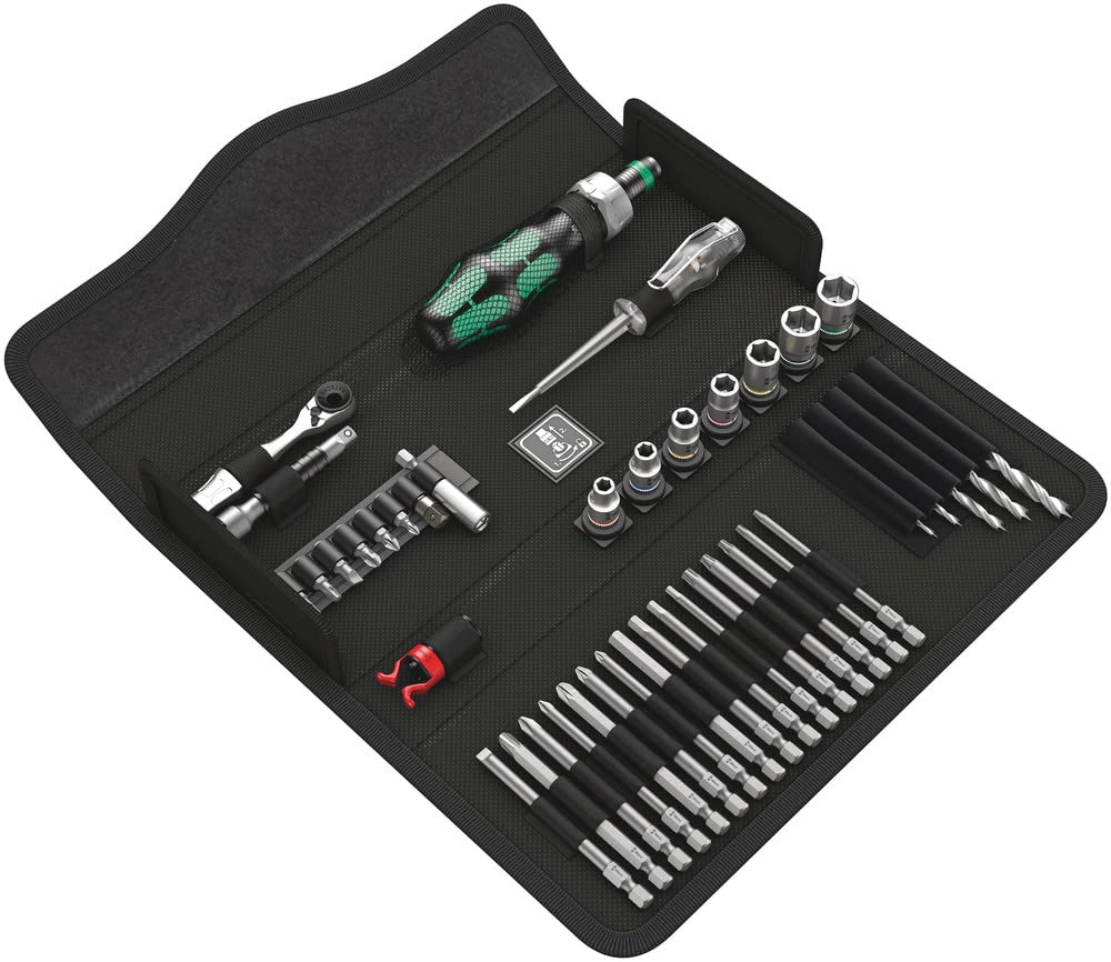 Wera Kraftform Kompakt H1 Holz, Werkzeug-Set, 41-teilig, 05135939001