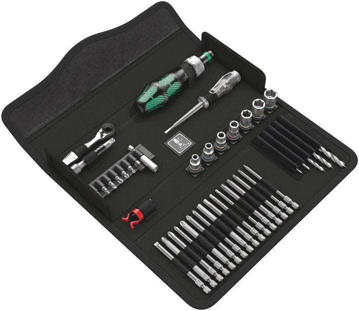 Wera Kraftform Kompakt H1 Holz, Werkzeug-Set, 41-teilig, 05135939001