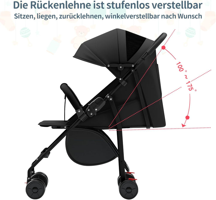 Kinderwagen 3-in-1, Kinderwagen, Trio, Kinderwagen, Zubehör, Universal-Adapter, grosse Räder, 25 kg,