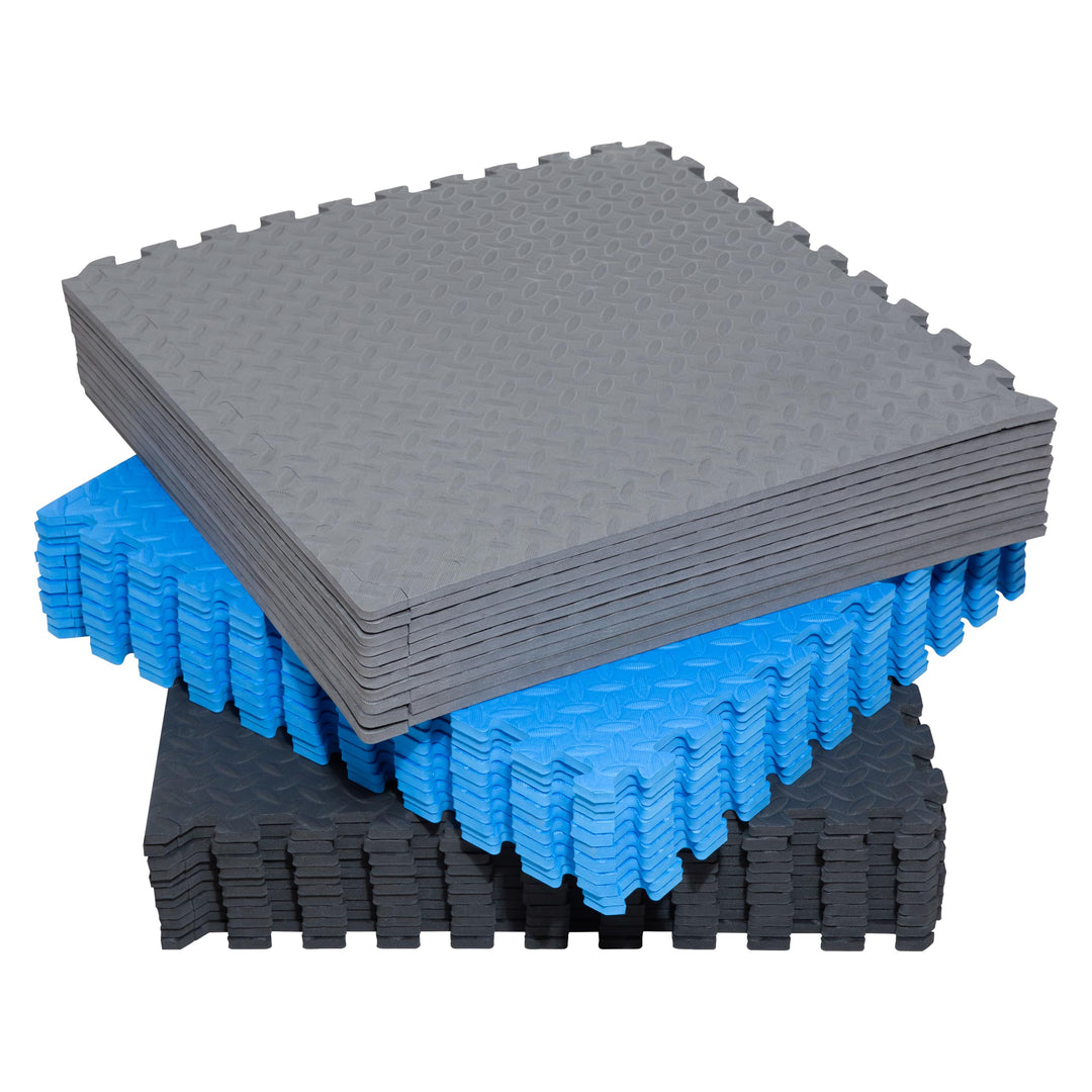 Fitem Premium & UMWELTFREUNDLICHE Eva-Schaumplatten - Puzzlematte - Bodenschutz - Sport - Pool - Cro