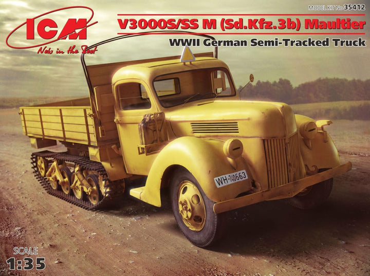 ICM 35412-1/35 V3000S/SSM, Sonderkraftfahrzeug 3B, Maultier