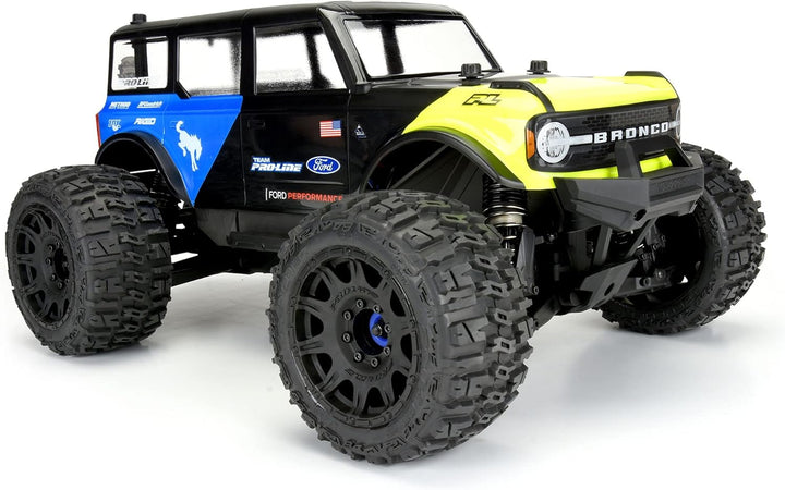 Pro-Line 1/8 2021 Ford Bronco Clear Body: MAXX, E-REVO 2.0