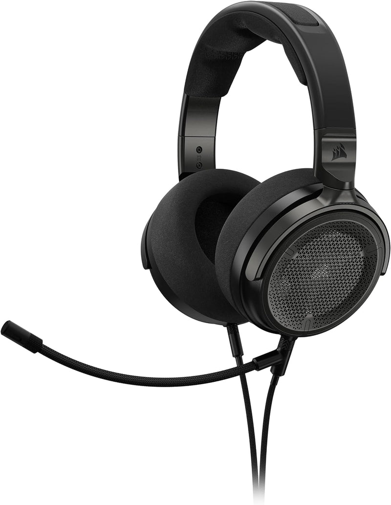 Corsair Virtuoso PRO Kabelgebundenes Open Back Gaming Headset - Abnehmbares Unidirektionales Mikrofo