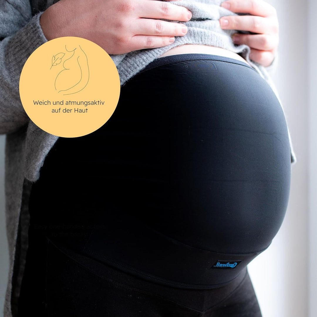 Carriwell Verstellbarer Schwangerschafts-Stützgürtel Deluxe | Elastischer, Atmungsaktiver Bauchgürte