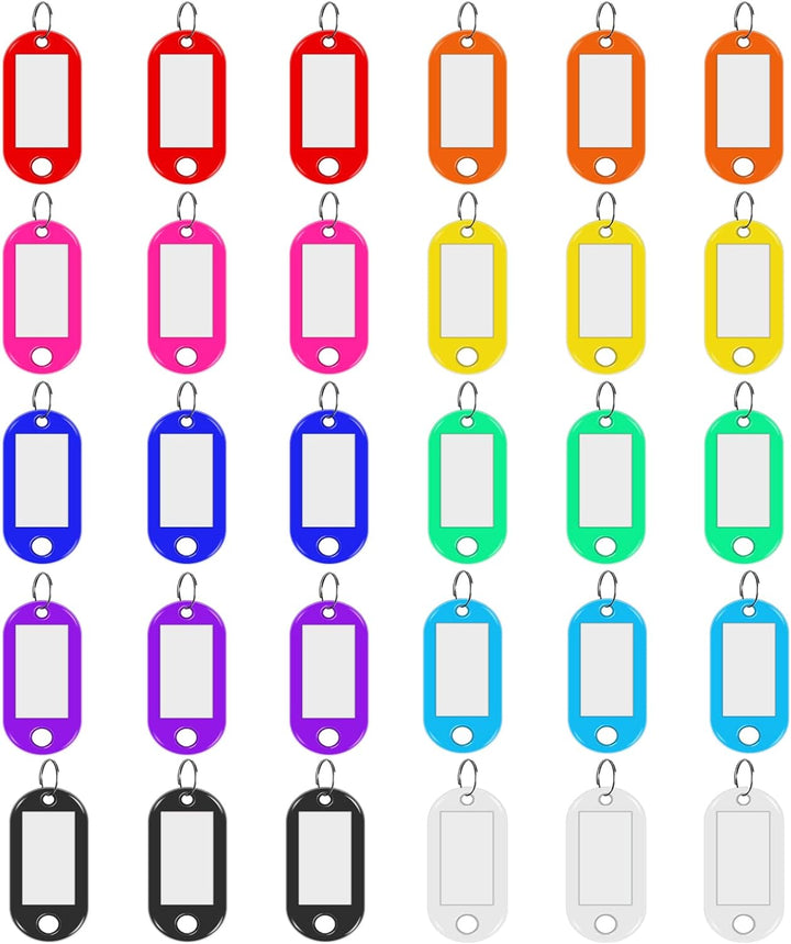 Wedo 10242437 Schlüsselschrank für 24 Schlüssel, 18,6 x 9,4 x 25 cm, Hellgrau & Schlüsselanhänger, 3