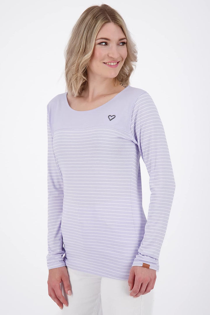 ALIFE and Kickin InesAK Z Longsleeve – Damen Longsleeve – Bequemes Langarmshirt für Frühling & Herbs