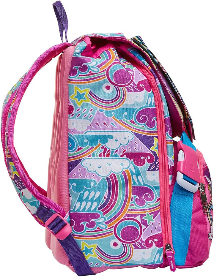 Sj Gang Ausziehbarer Rucksack Puppies Di, Rosa, Grund- und Mittelschule