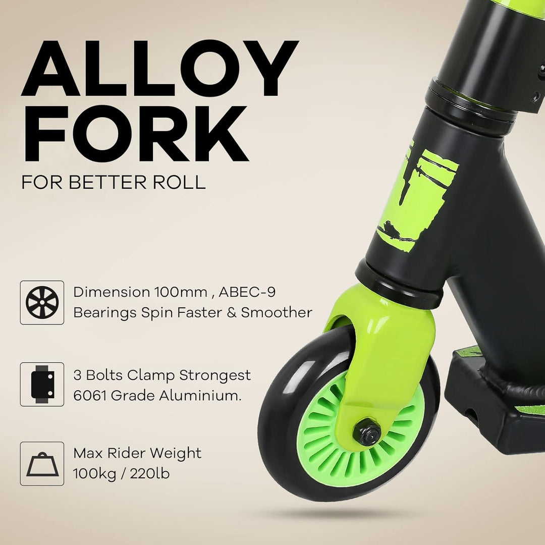 Stunt Scooter Joycruise Profi Scooters, Trick Stunt Roller für Jugendliche Kinder ab 6 Jahre Jungen