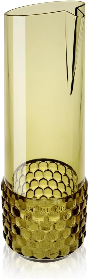 Kartell 1490E2 Jellies Family Karaffe, grün transparent Karaffe Grün, Karaffe Grün