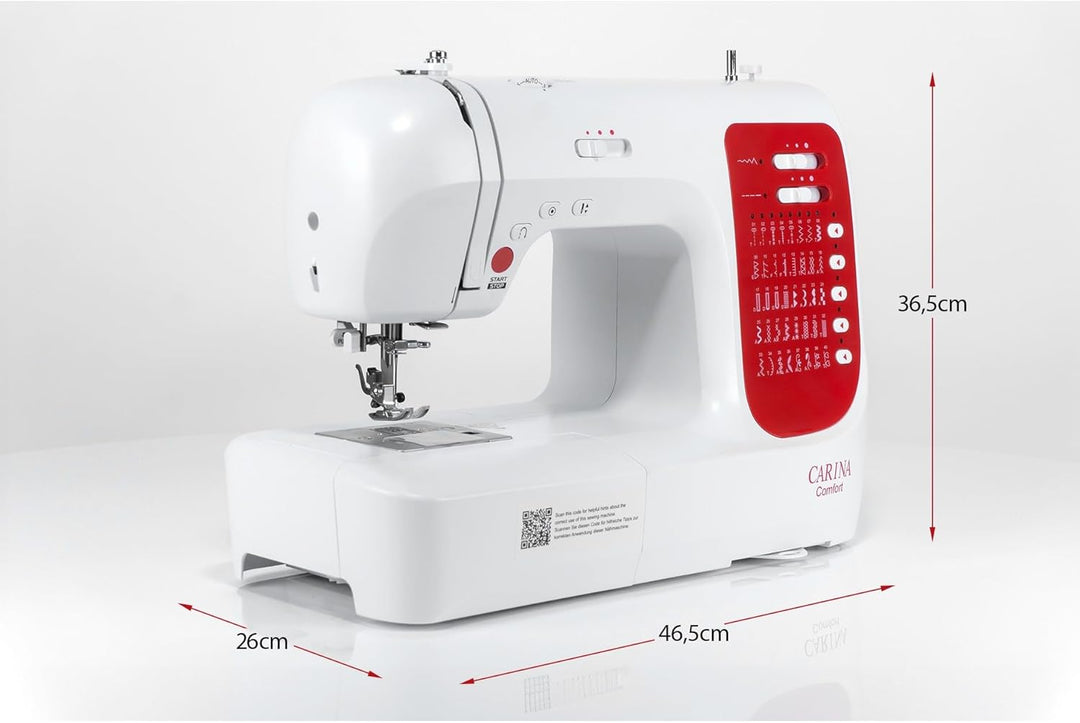 Nähmaschine Carina Comfort 2.1 by Fischer das Original, eine der besten Nähmaschinen, Computer-Nähma