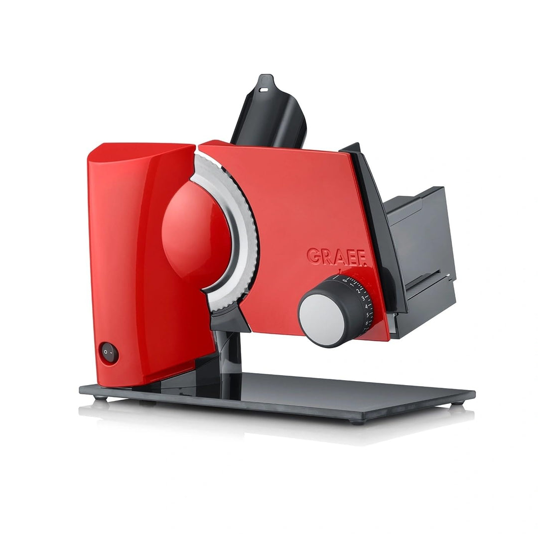 GRAEF Allesschneider S32103 | Multifunktionale elektrische Schneidemaschine | Wurst, Käse, Brot und