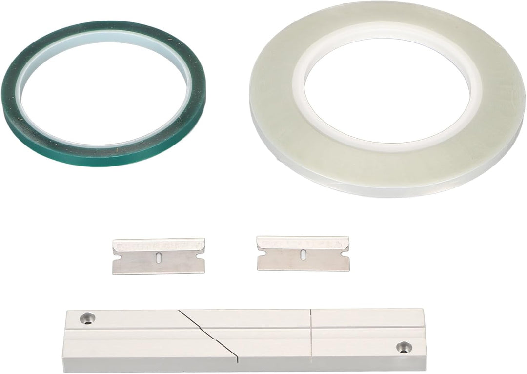 Bandspleissblock-Set, Kompaktes, Längenverstellbares Leader Tape Studio Grade 1/4 10 Zoll Bandspleis