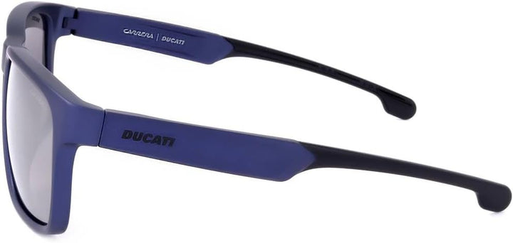 Carrera Unisex Sunglasses 57 Tzq/T4 Blue Metaliz, 57 Tzq/T4 Blue Metaliz