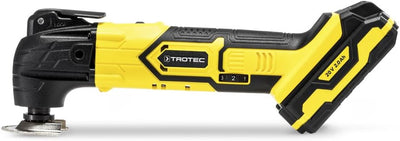 TROTEC Akku-Multifunktionswerkzeug PMTS 10-20V inkl. umfangreichem Zubehörset, Transportkoffer und S