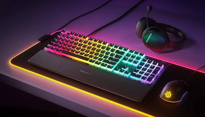 SteelSeries PrismCaps – Double-Shot-Tastenset mit „Pudding“-Optik – Kompatibilität mit allen gängige