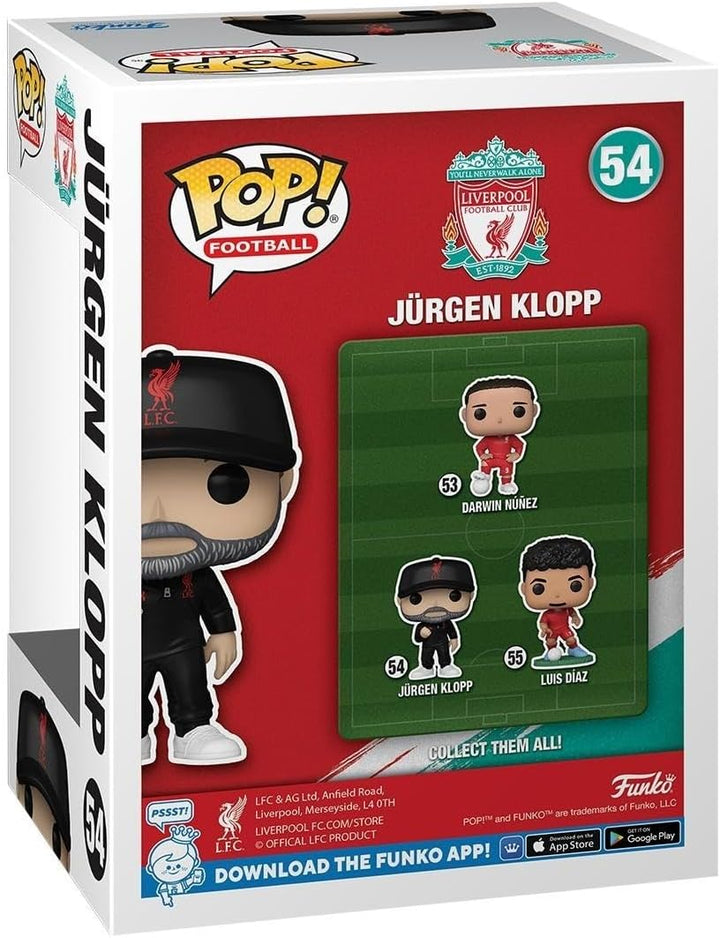 Funko POP! Soccer: Liverpool FC - Jurgen Klopp - Vinyl-Sammelfigur - Geschenkidee - Offizielle Hande
