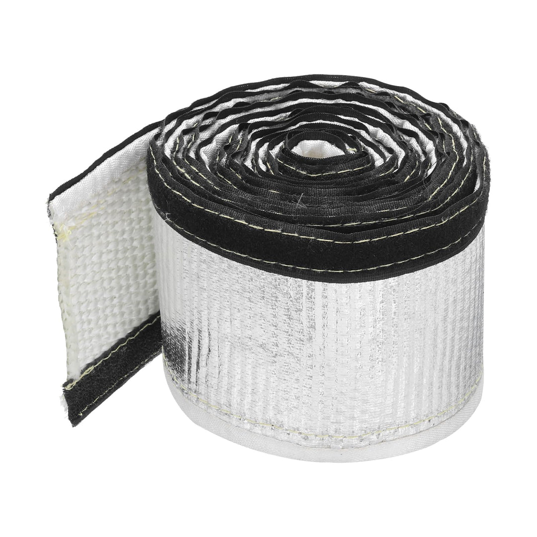 QUARKZMAN 3.0mm Dicke Aluminiumfolie Hitzeschutzschlauch 15mm Innendurchmesser Hitzeschutz Aluminium