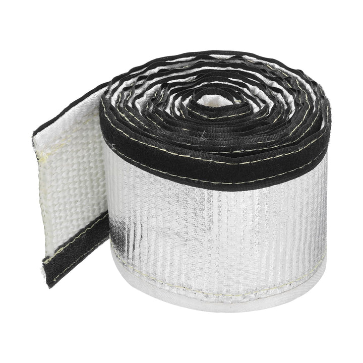 QUARKZMAN 3.0mm Dicke Aluminiumfolie Hitzeschutzschlauch 15mm Innendurchmesser Hitzeschutz Aluminium