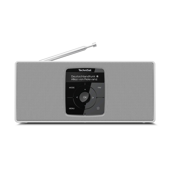TechniSat DIGITRADIO 2 S - Tragbares DAB Stereo-Radio mit Akku (DAB+, UKW, Bluetooth Audiostreaming,