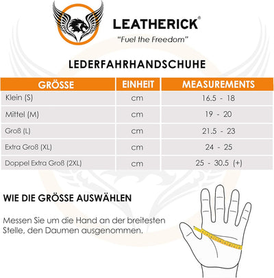 Leatherick Autofahrer Handschuhe Herren – Weiche, Perforierte Fahrhandschuhe mit atmenden Fingerknöc