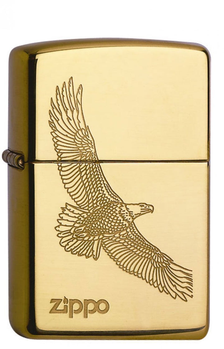 Zippo 1150001 60001332 Eagle Brass Feuerzeug, Messing, Eagle Brass