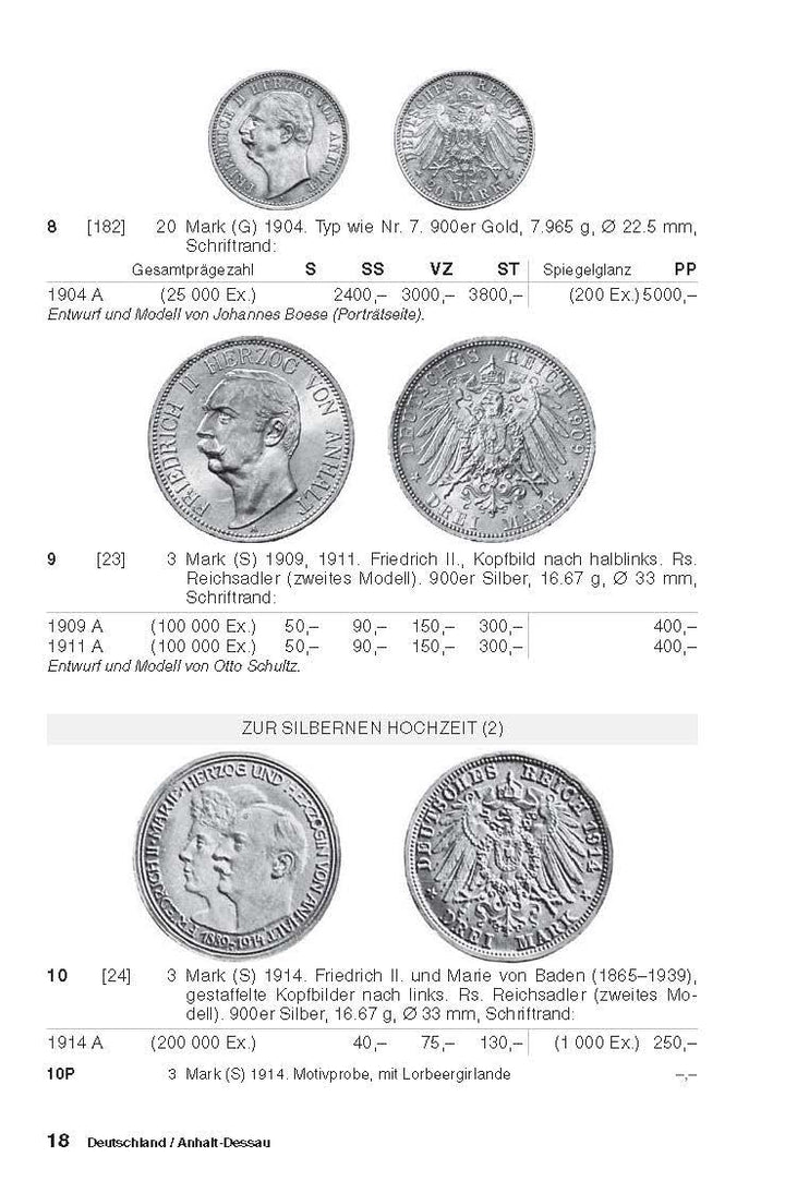 Kleiner deutscher Münzkatalog von 1871 bis heute, Taschenbuch