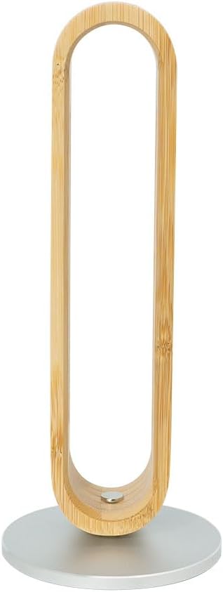 LogiLink AA0194 - Kopfhörerständer aus Bambusholz, Aluminiumbasis, bis 5 kg, Over-/On-Ears, Farbe: H