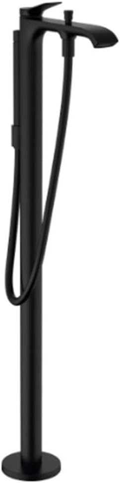 hansgrohe Wannenarmatur bodenstehend Vivenis, für 2 Funktionen, Mattschwarz, Mattschwarz