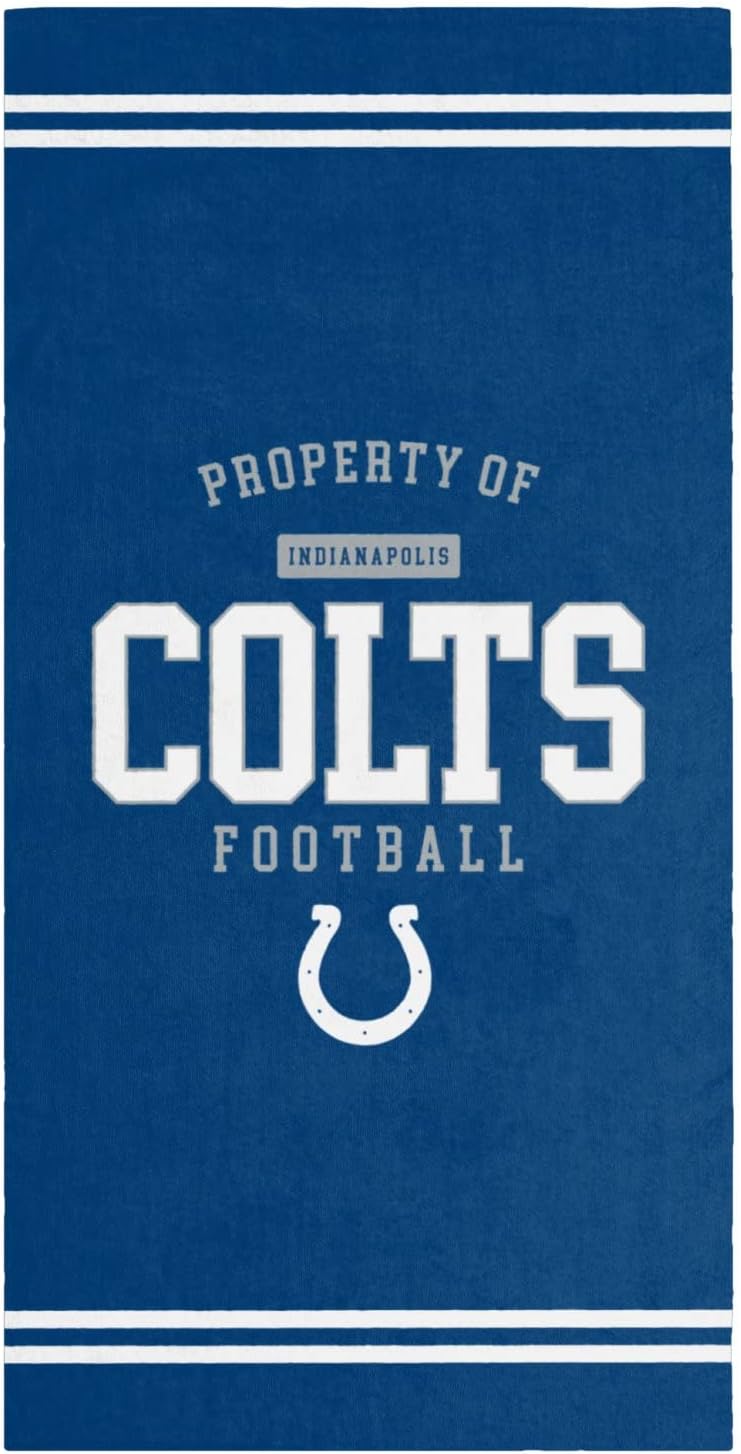 FOCO NFL Strandtuch Property of Indianapolis Colts Football