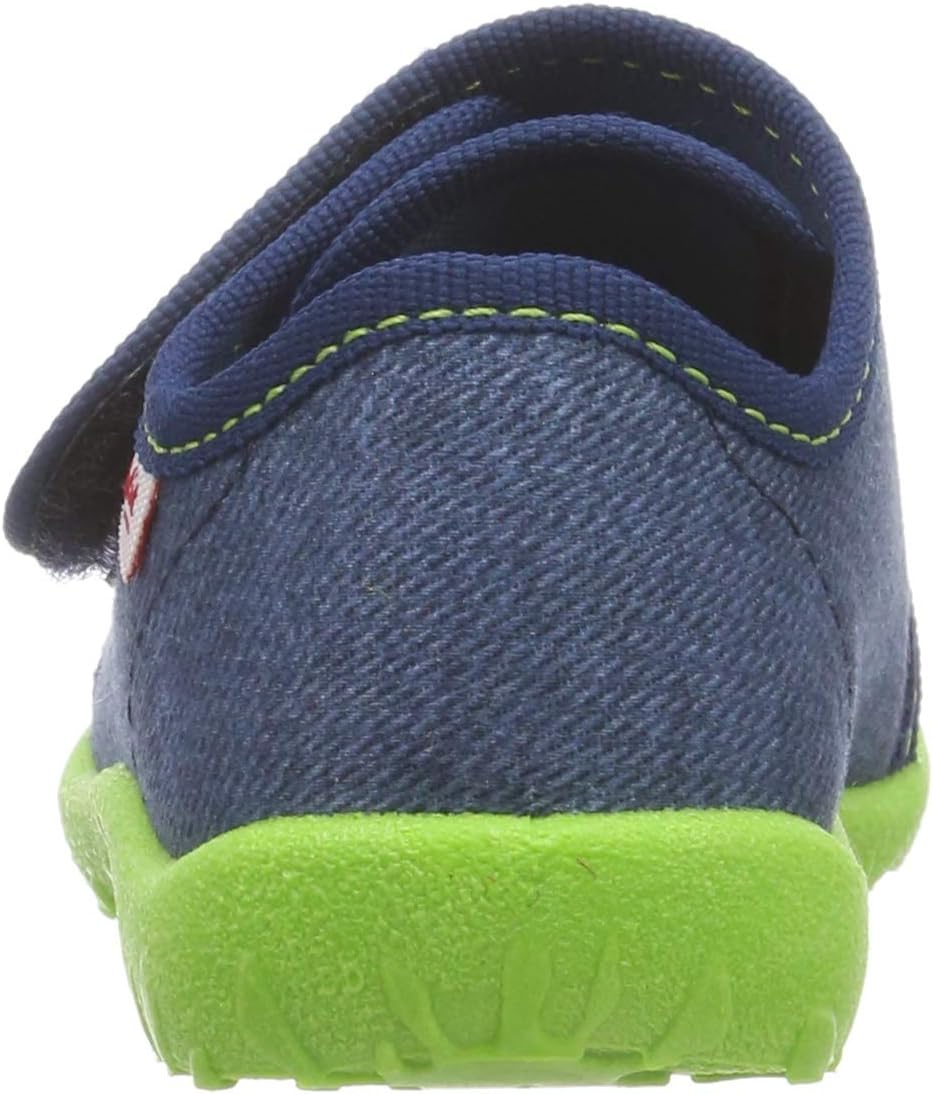 Superfit Jungen Spotty Niedrige Hausschuhe 18 EU Blau 8000 40, 18 EU Blau 8000 40