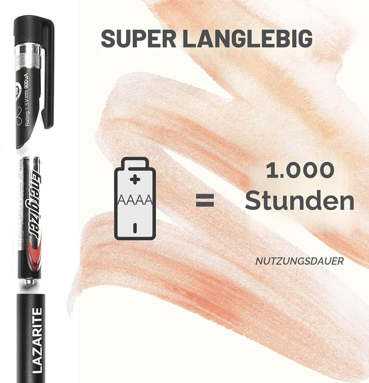 LAZARITE M Pen Schwarz, Active Stylus für Lenovo Yoga 7i/9i, Flex 5, Hp Envy x360/Pavilion x360/Spec