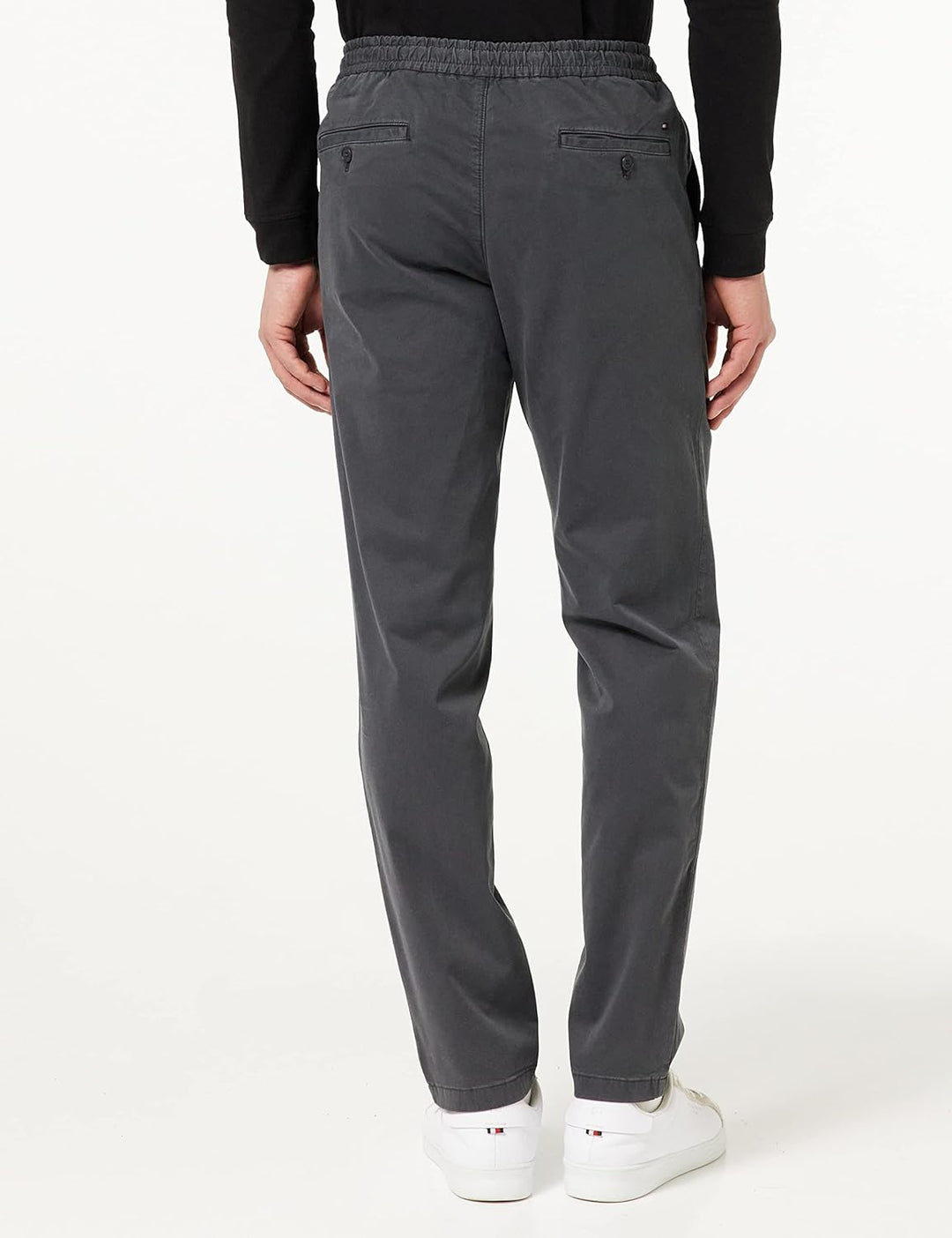 Tommy Hilfiger Herren Gewebte Hosen 38W / 34L Grau (Dark Ash), 38W / 34L Grau (Dark Ash)