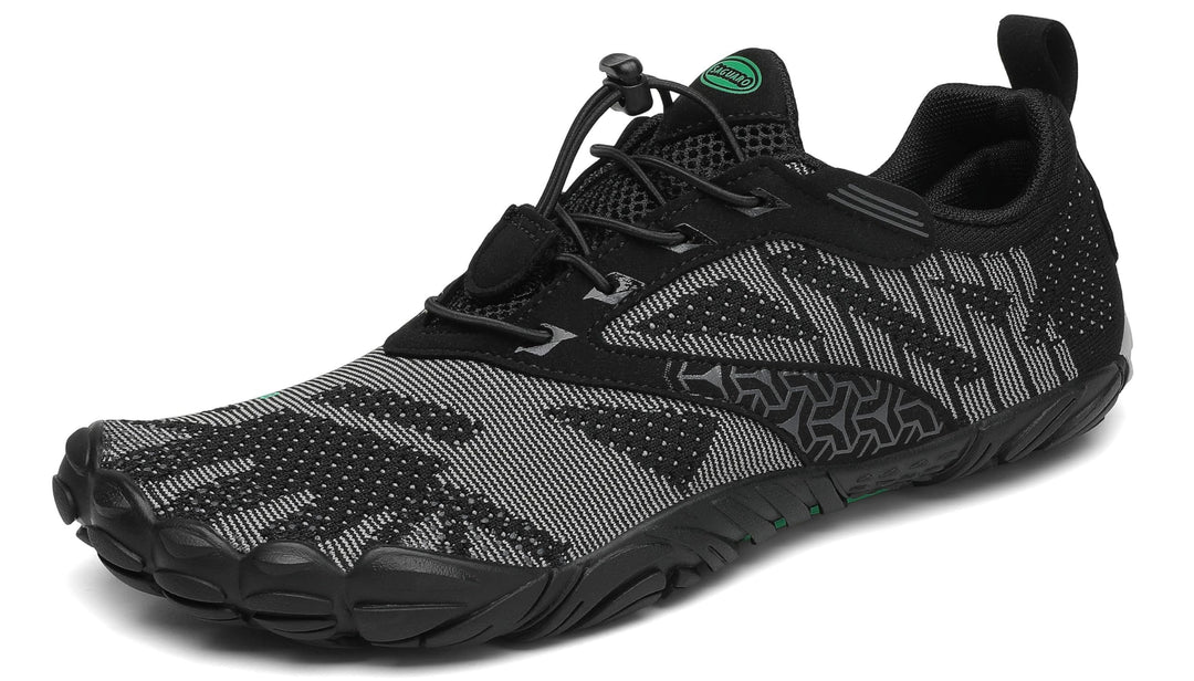 SAGUARO Unisex Barfussschuhe Atmungsaktiv Leichte rutschfest Fitnessschuhe mit Breiter Zehenbox 36 E
