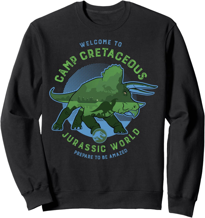 Jurassic World: Camp Cretaceous Welcome Triceratops Sweatshirt