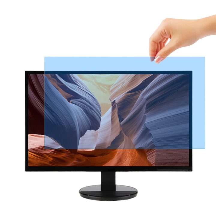PaceBid Anti-Blaulichtfilter für 18.5 Zoll 16:9 Computermonitore Displayschutzfolie, Anti-Blaulicht,