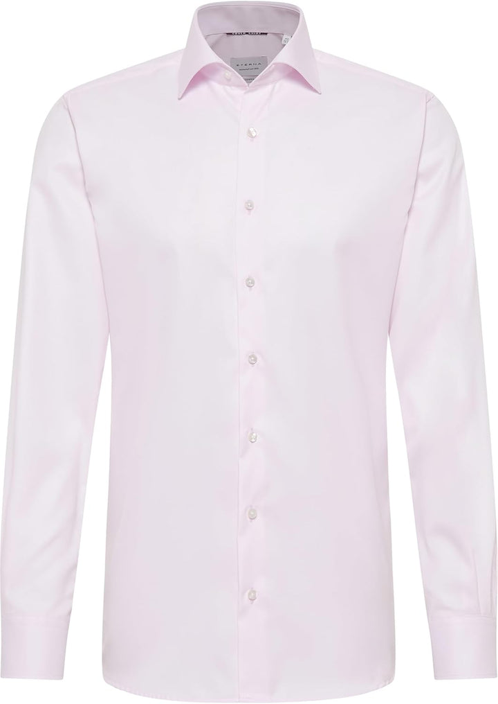eterna Herren Cover Shirt MODERN FIT 43 Kragen / 67 Ärmel Rosa, 43 Kragen / 67 Ärmel Rosa