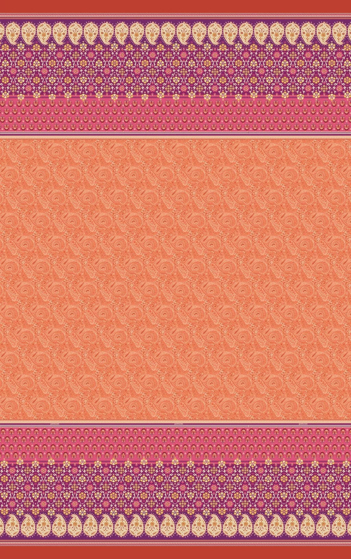 Bassetti LAGLIO Tagesdecke, Baumwolle, Orange, 220x255