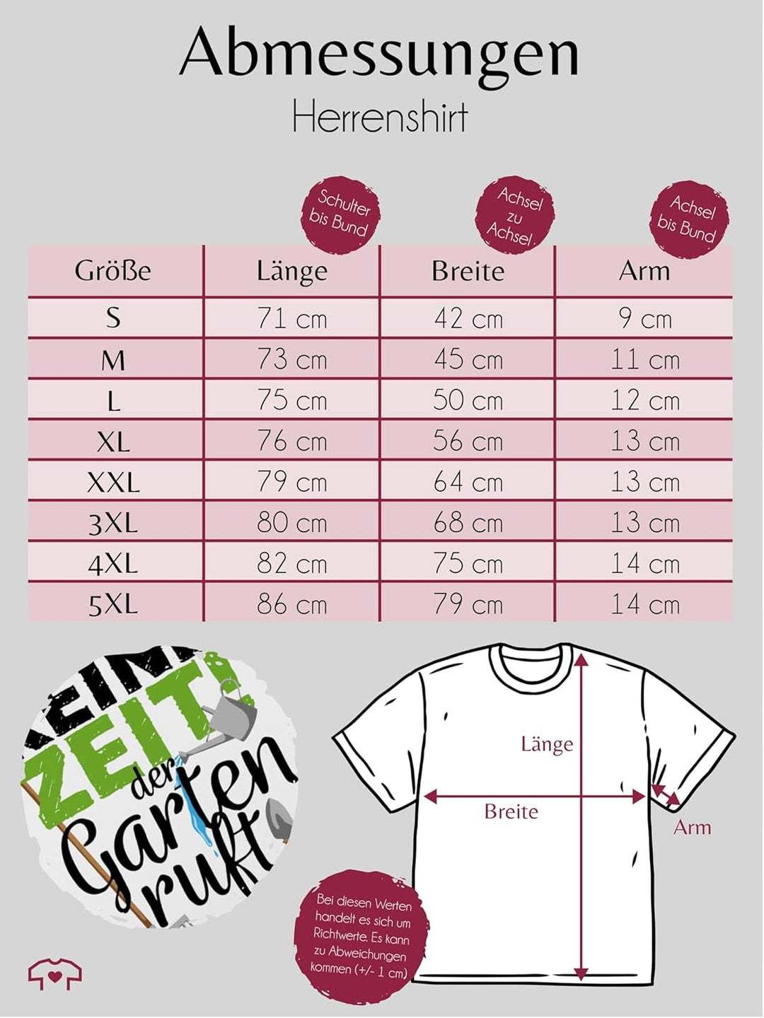 Shirtracer - T-Shirt Herren - Hobby Outfit - Keine Zeit der Garten Ruft - Gartengeräte S 4 Weiss, S