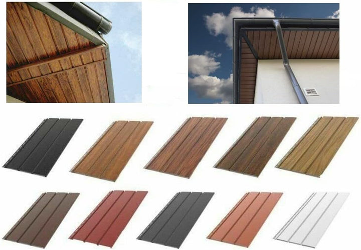 Bryza Kunststoffpaneele Weiss RAL9010 1,50m Wandpaneele Deckenpaneele Innen und Aussen Unterdachpane