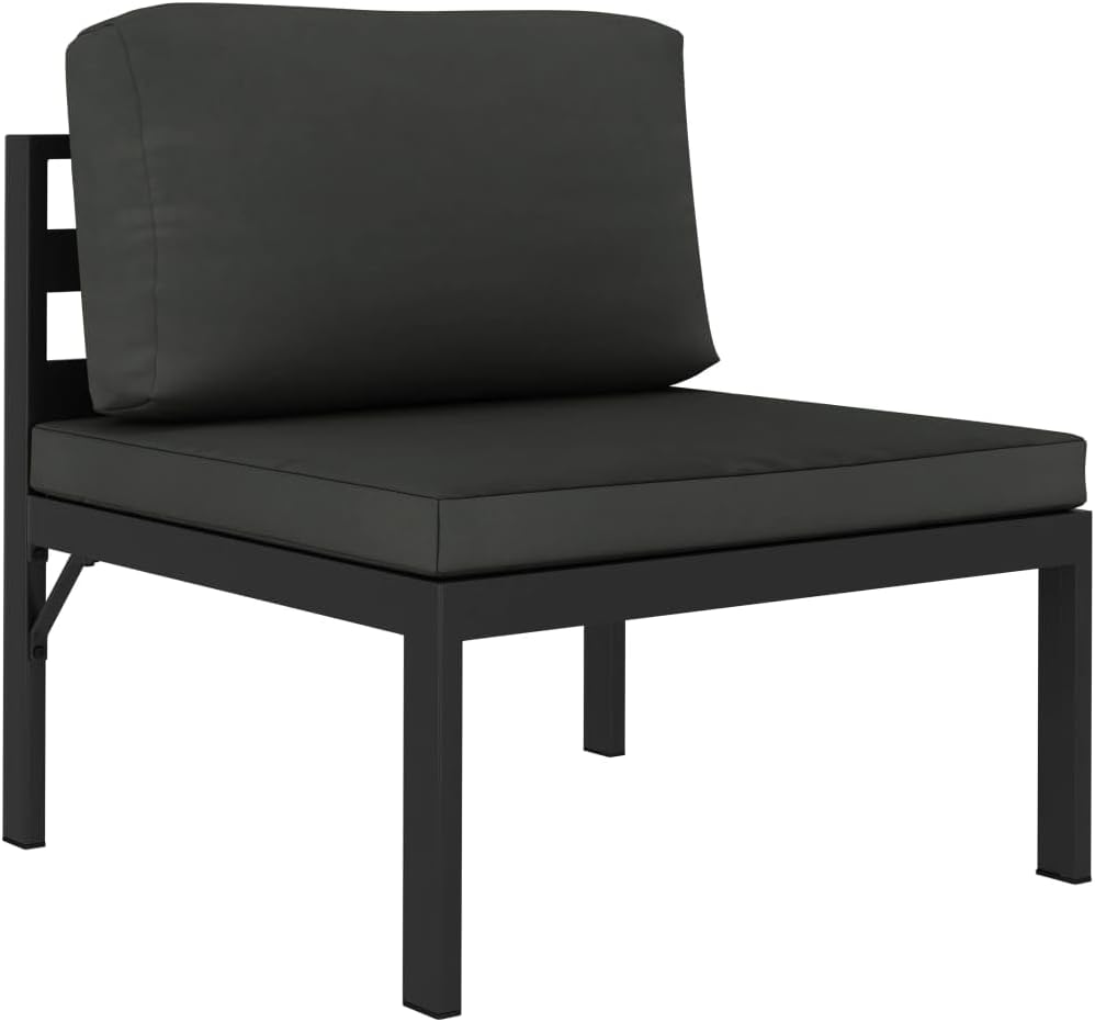 vidaXL Gartenmöbel 3-TLG. mit Kissen Sitzgruppe Lounge Sofa Garten Garnitur Gartenset Sitzgarnitur G
