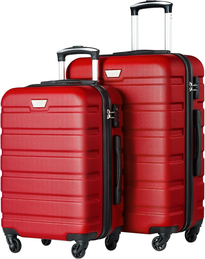 COOLIFE Koffer Premium Koffer Hartschalenkoffer Trolley Rollkoffer Reisekoffer Kofferset Handgepäck