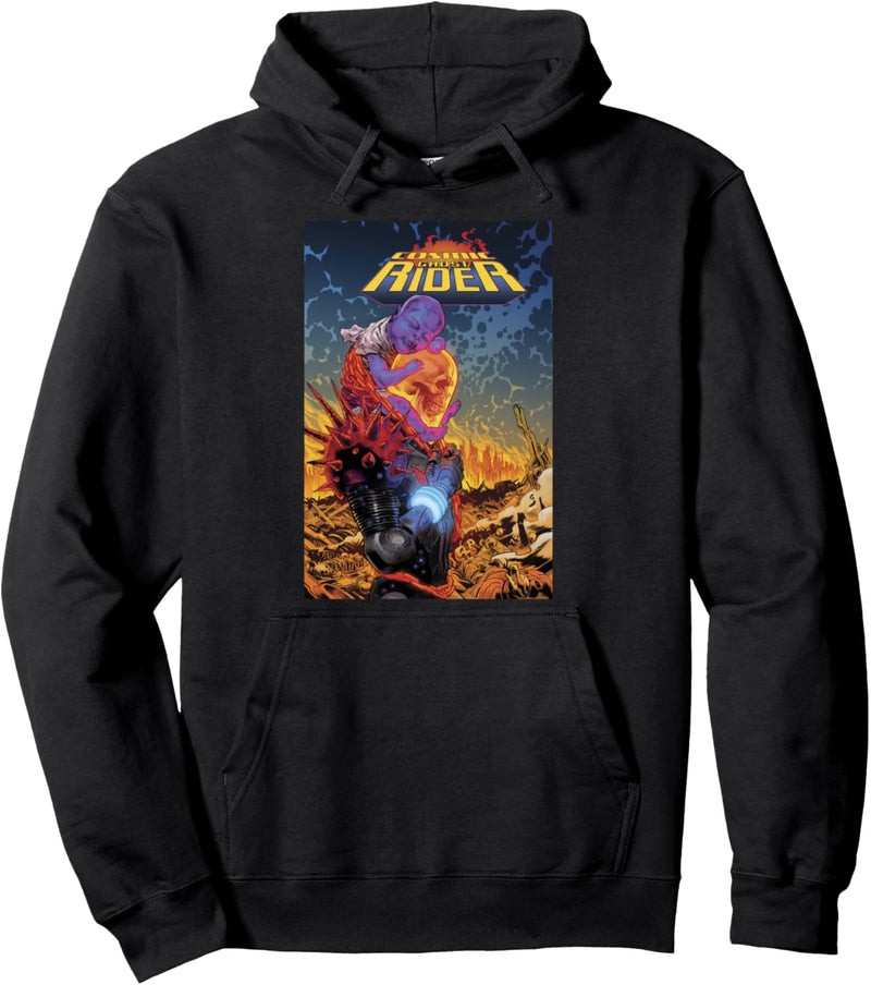 Marvel Cosmic Ghost Rider Comic Cover Pullover Hoodie