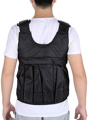 Verstellbare Gewichtsweste, Gewichtstrainingsweste Boxtrainingsweste Fitnesstrainingsweste. 20kg / 5