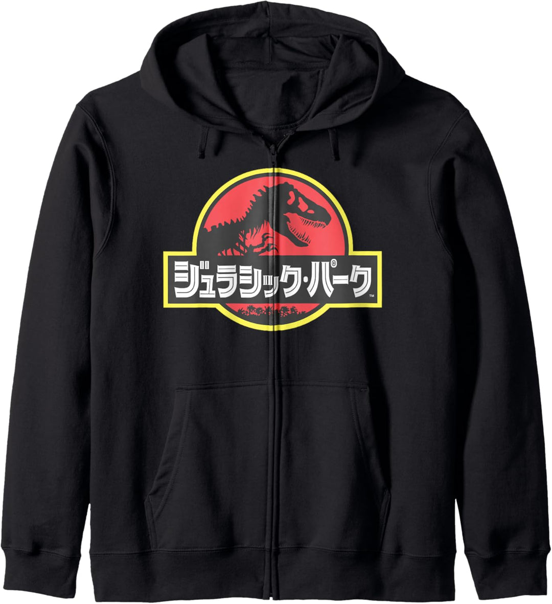 Jurassic Park Kanji Fade Logo Kapuzenjacke