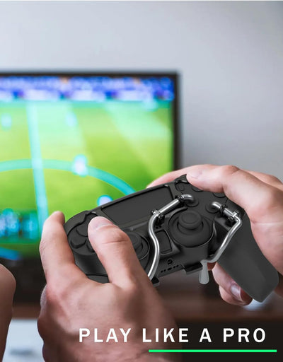 EXknight Leverback FPS Paddles Attachment, Back Buttons Gaming Paddles für PS5 Controller(Schwarz),