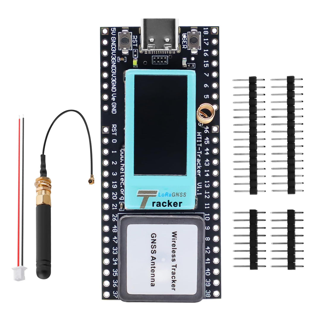 Wireless Tracker mit ESP32 LCD Display Binghe 868Mhz Wireless Tracker Unterstützt WiFi Bluetooth/LoR